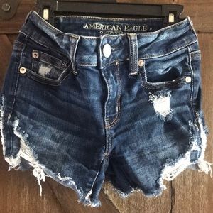 American Eagle Jean shorts Next Level Stretch size 0